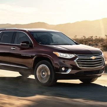 Chevrolet Traverse Model Info Sullivan Parkhill