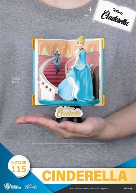 Disney Book Series D Stage Pvc Diorama Cendrillon Cm Planet Fantasy