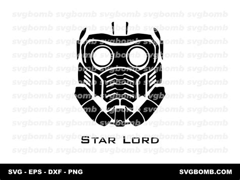 Star Lord Cut Files Svgbomb