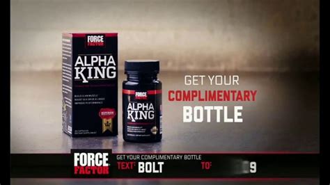 Force Factor Alpha King Tv Commercial Extra Boost Featuring Bo