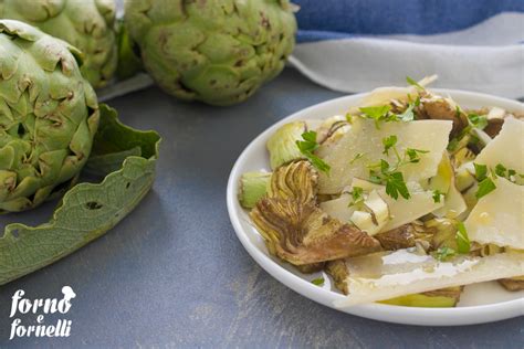 Insalata Di Carciofi Fresca Leggera E Deliziosa Forno E Fornelli