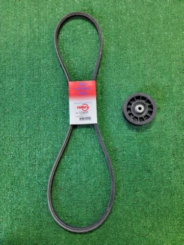 Husqvarna Z254f Drive Idler Pulley And Usa Made Drive Belt 539110411 And 53911031 Ebay