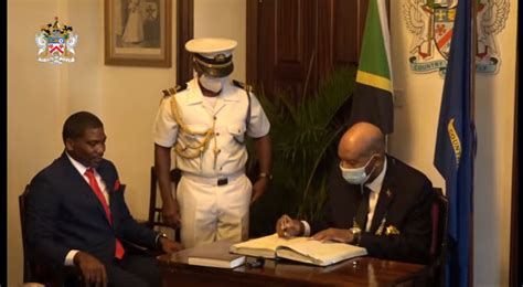 Dr Terrance Drew Sworn In As Prime Minister Of St Kitts And Nevis