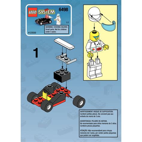 LEGO Go-Kart Set 6498 Instructions | Brick Owl - LEGO Marketplace