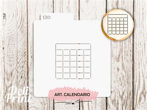 Stencil Calendario