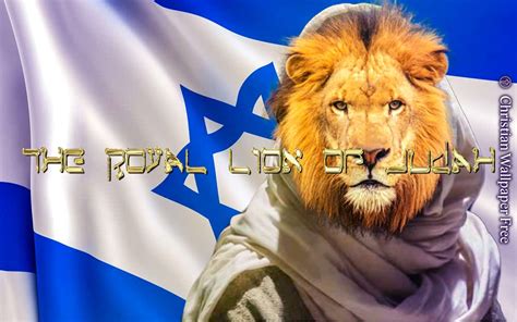 The Lion Of Judah With Graphic