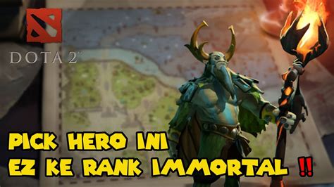 PICK NATURE PROPHET SUPPORT AUTO NAIK RANK KE IMMORTAL DOTA 2