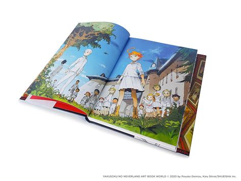 The Promised Neverland Art Book World Book By Kaiu Shirai Posuka Demizu Official Publisher