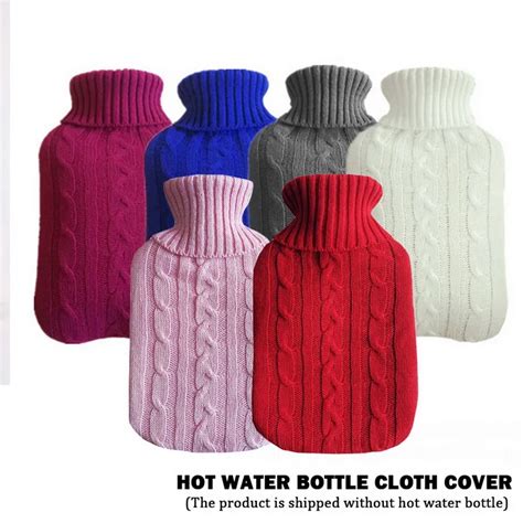 Hot Water Bottle Cover Knitting Pattern Knitted Hot Water Bottle