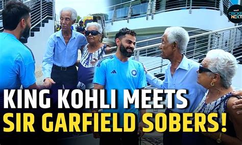 Virat Kohli Catches Up With Sir Garfield Sobers In West Indies News18