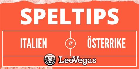 Speltips 26 6 Fotbolls EM Italien Österrike EM fotboll se