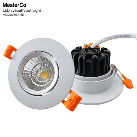 Km Lighting Product Masterco Led Eyeball Spot Light Zgx Eb Series