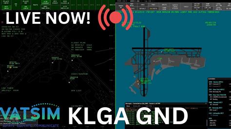 Controlling Klga Gnd Msfs Xplane Atc Vatsim Youtube