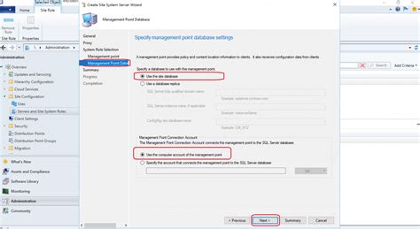 Install A New Sccm Management Point Role Configmgr Htmd Blog