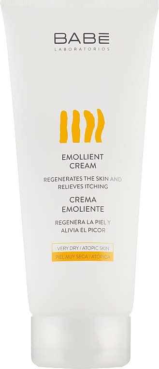 Крем емолієнт для сухої шкіри Babe Laboratorios Emollient Cream