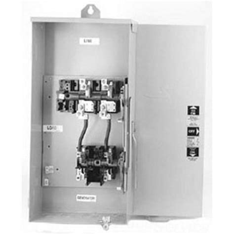 Midwest Gs B Ul A Manual Transfer Switch Single Phase Amazon