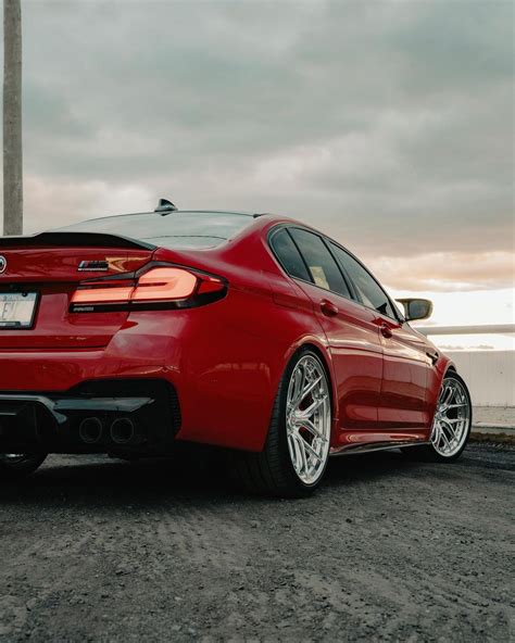 Imola Red Bmw M Is One Angry Looking Super Sedan With A Thing For