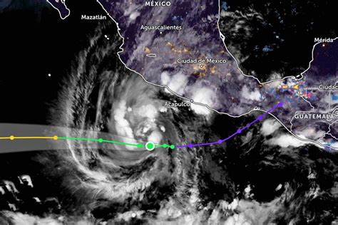 Smn Se Forma Tormenta Tropical Kristy Frente Las Costas De Guerrero Y