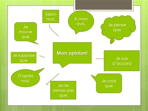 Expression Pour Donner Son Opinion Auteur Rosa Rego Pie Chart