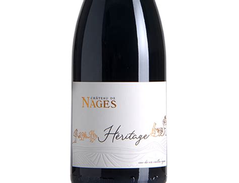 Château De Nages Héritage Rouge 2020 wineandco