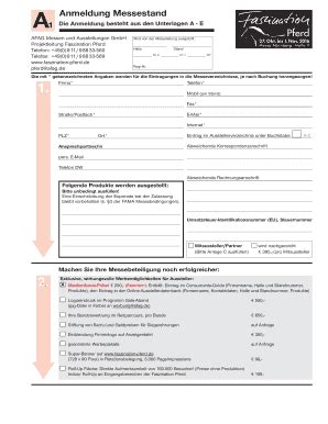 Ausf Llbar Online Faszination Pferd Interaktives Anmeldeformular Zum