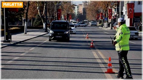 Malatya polisinden yılbaşı teyakkuzu Malatya Haberleri