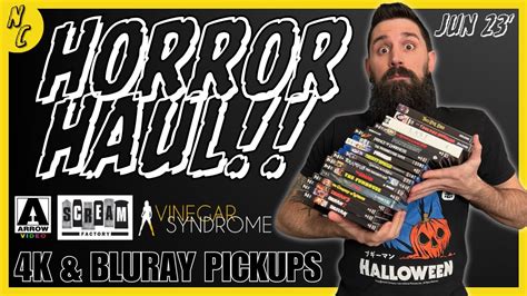 Horror Haul June 2023 4k And Blu Ray Pickups Arrow Video Scream