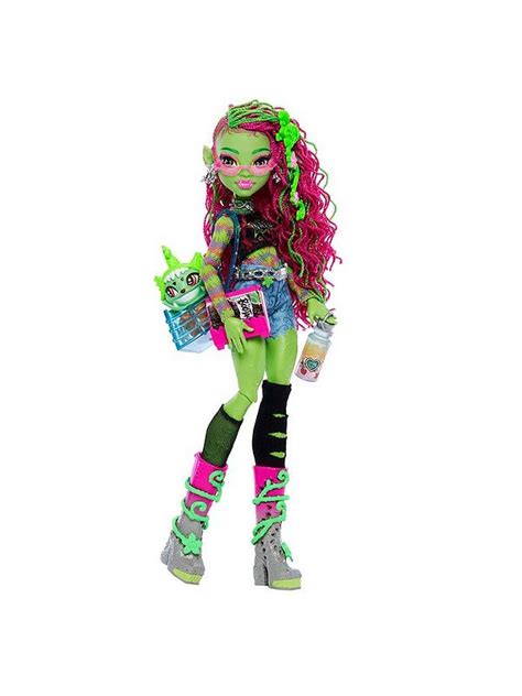 Monster High Venus Mcflytrap Fashion Doll And Accessories Very