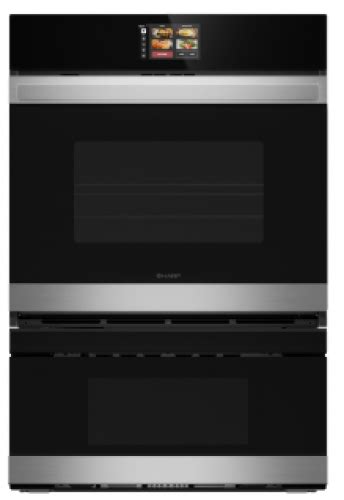 Sharp Appliances Swb3085hs 30 Convection Wall Oven With Microwave