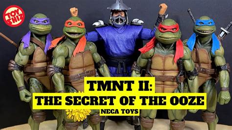 2022 TMNT 2 SECRET OF THE OOZE Walmart Excl Line NECA Toys YouTube