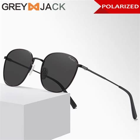 Jual Grey Jack Kacamata Hitam Sunglasses Polarized Metal Stylish Anti