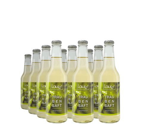 12x Traubensaft Gespritzt Laurer S Weinshop