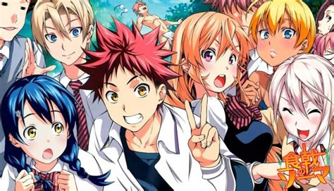 Review anime yang menarik : "Shokugeki no Souma" - KelasAnimasi.Com