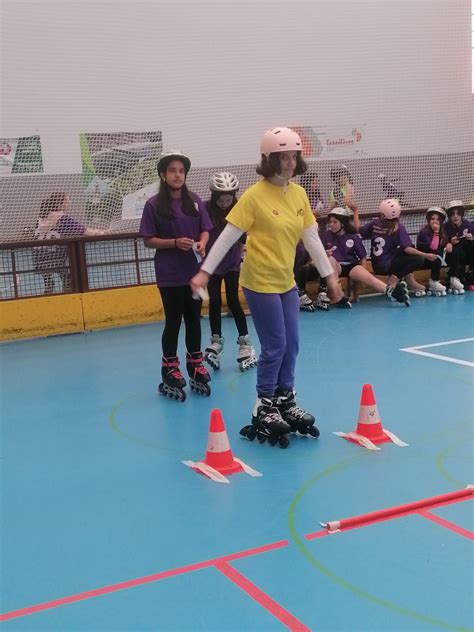 AEV Presente No III Encontro De Patinagem Do DE AEV Agrupamento De