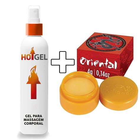 Kit Hot Gel Original Pomada Japonesa Pronta Entrega Shopee Brasil