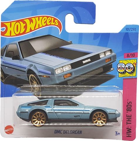 Hot Wheels DMC Delorean HW The 80s 8 10 HKG84 Short Card