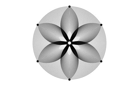 Semente Flor Do Cone De L Tus Da Vida Geometria Sagrada Da Mandala Do