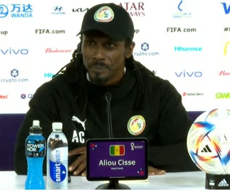 Aliou Cissé sélectionneur des Lions Prendre les 6 points et