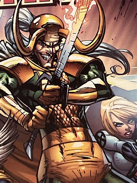 Onslaught Reborn 4 Campbell Variant Enchantress Thor Loki Marvel 2007