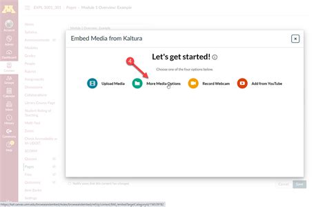 Atd Tutorial Embedding Kaltura Videos In Canvas