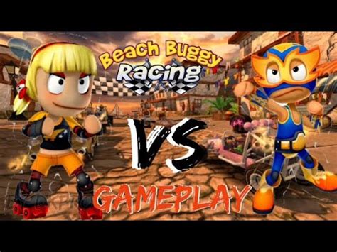 Beach Buggy Racing El Zipo Vs Roxie Roller Gameplay Youtube