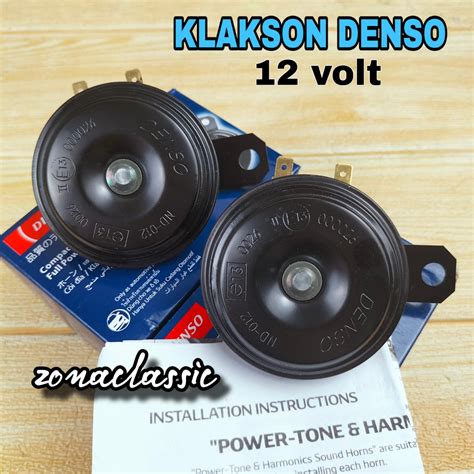 Jual Klakson Denso 12 V Suara Mobil Avanza Bisa Buat Motor Original