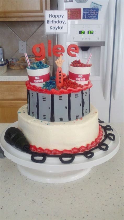 Glee Birthday Cake — Birthday Cakes Birthday Cakes For Teens 14th