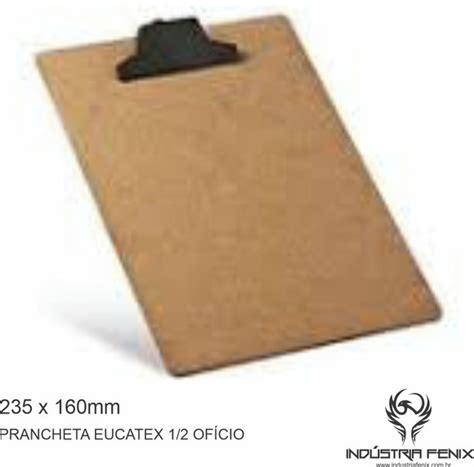 Prancheta Mdf Madeira 1 2 Oficio A5 Garra Plastica Leve 5032 No Elo7