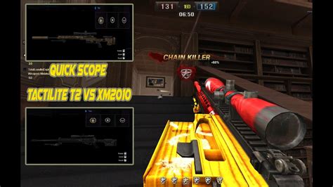 Tactilite T Quic Scope Vs Xm Point Blank Youtube