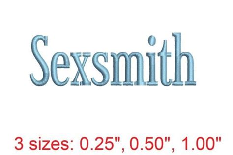 Sexsmith Embroidery Font Creative Fabrica