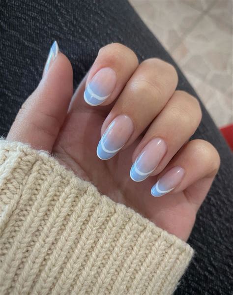 Simple Blue Nails In 2022 Blue Nails Nails Simple