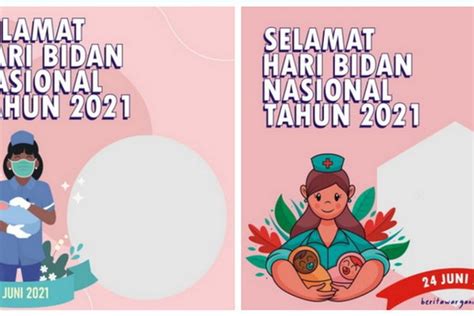 Link Twibbon Hari Bidan Nasional Juni Cocok Untuk Postingan