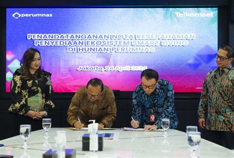 Kolaborasi Perumnas Dan Telkomsel Garap Hunian Berkonsep Smart Living