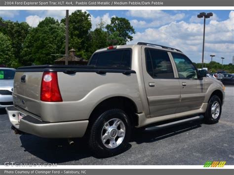 2004 Ford Explorer Sport Trac Xlt 4x4 In Pueblo Gold Metallic Photo No